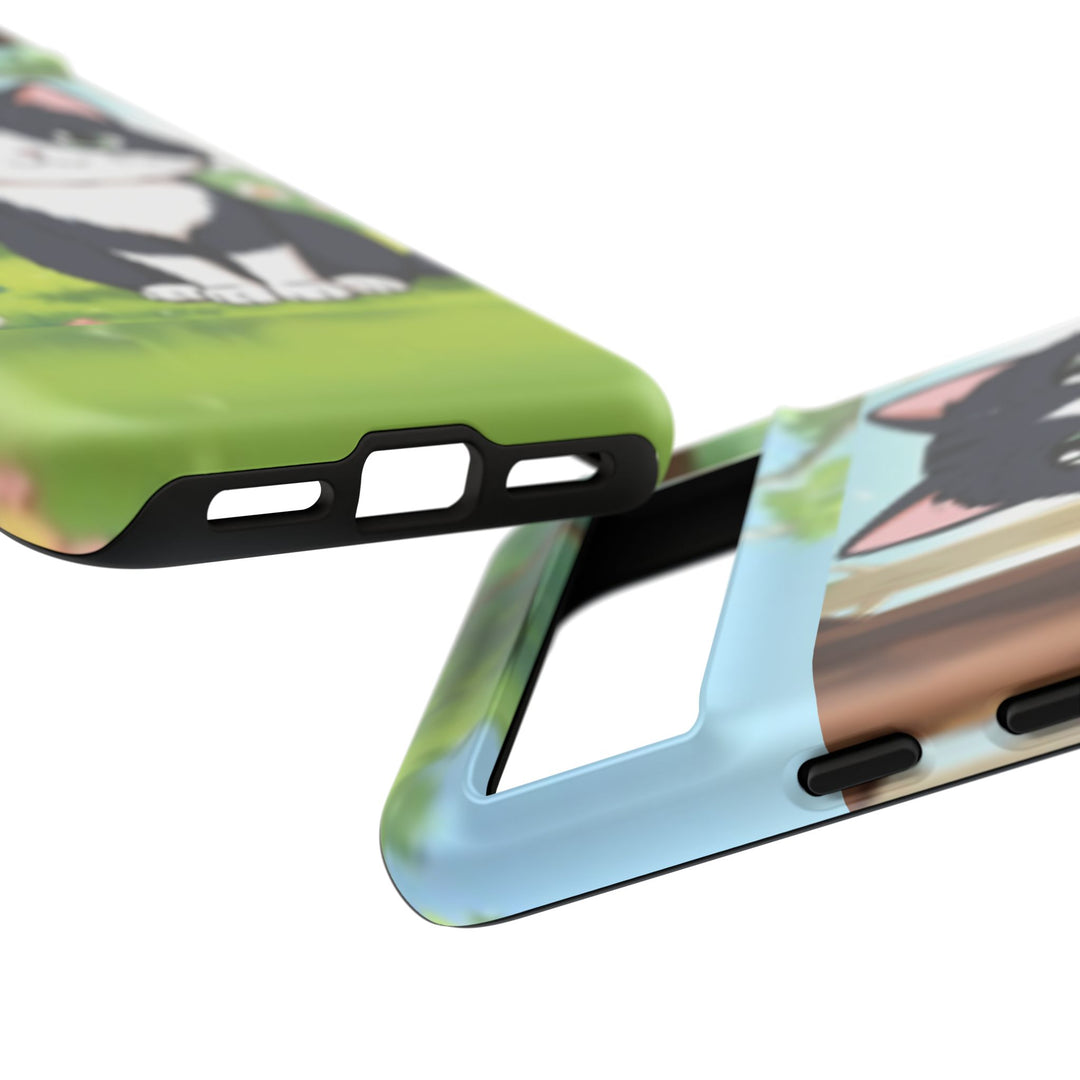 Cute Ai Cat Phone Case - Tough Cases for Animal Lovers