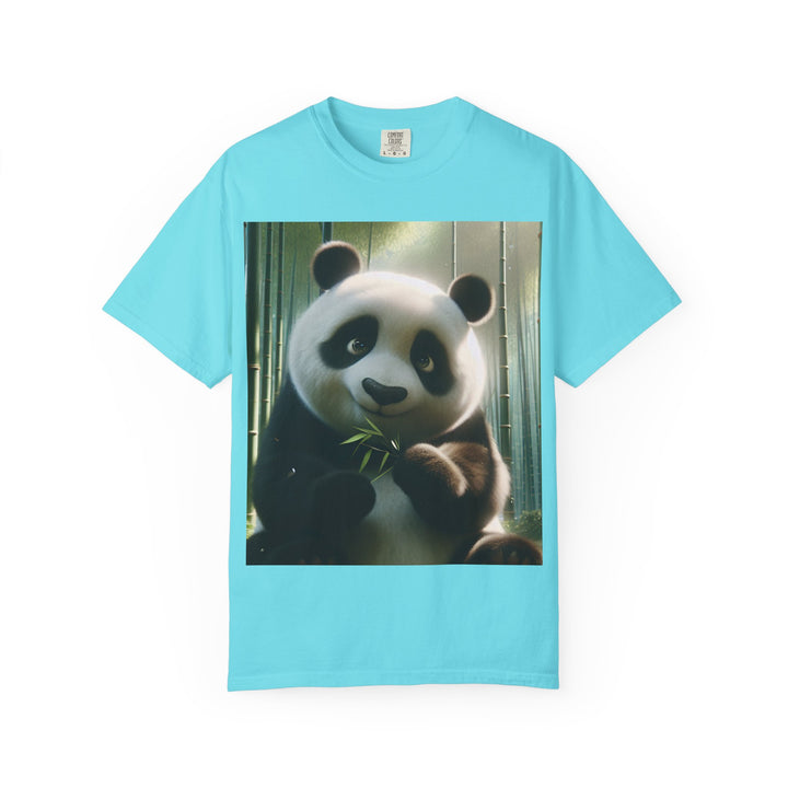 Cute Panda Unisex Garment-Dyed T-Shirt | Casual Animal Lover Tee