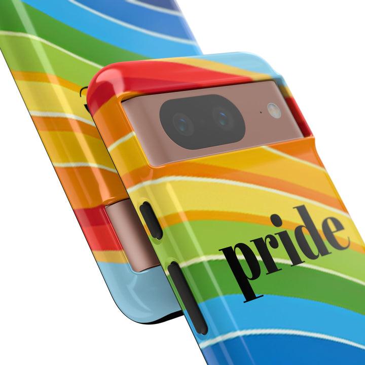 Pride Phone Case - Rainbow Gradient, LGBTQ+ Accessory, Colorful Phone Cover, Unique Gift for Pride Month, Phone Protection
