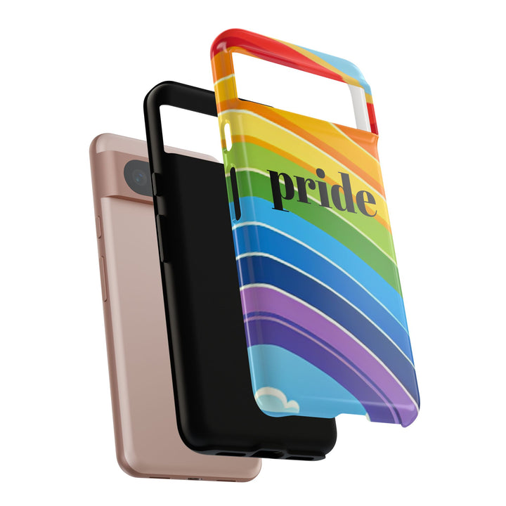 Pride Phone Case - Rainbow Gradient, LGBTQ+ Accessory, Colorful Phone Cover, Unique Gift for Pride Month, Phone Protection