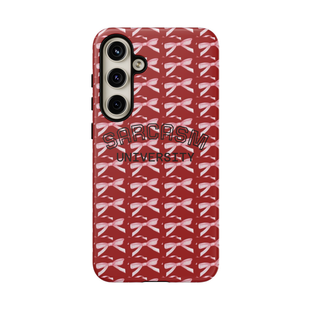 Sarcasm University Phone Case - Tough & Stylish Accessory for Sarcasm Lovers