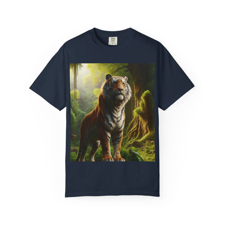 Majestic Tiger Unisex Garment-Dyed T-Shirt