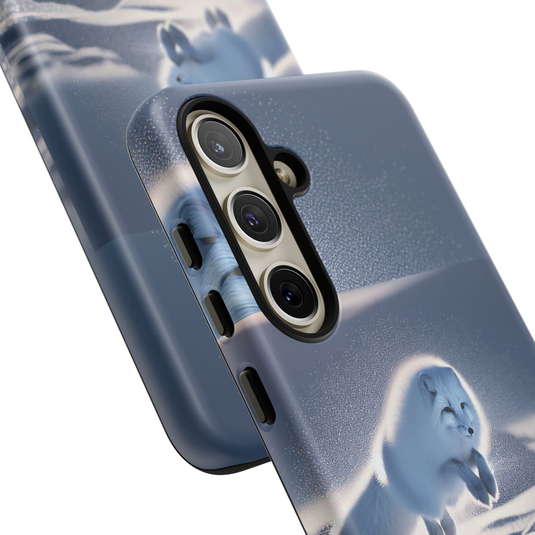 Cute Arctic Fox Phone Case – Tough Protective Cover for Animal Lovers