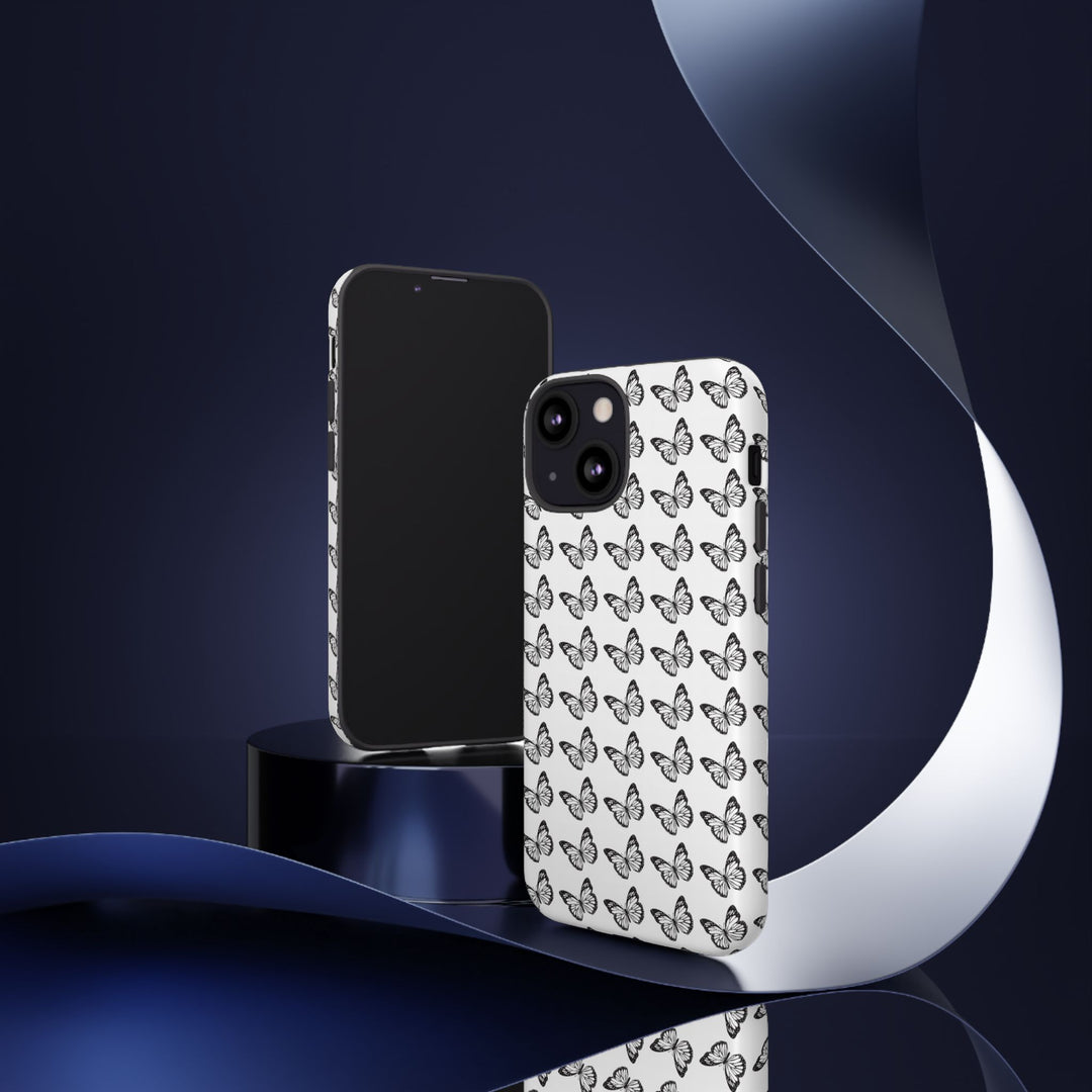 Butterfly Phone Case - Elegant Tough Case for Nature Lovers