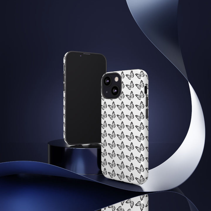 Butterfly Phone Case - Elegant Tough Case for Nature Lovers