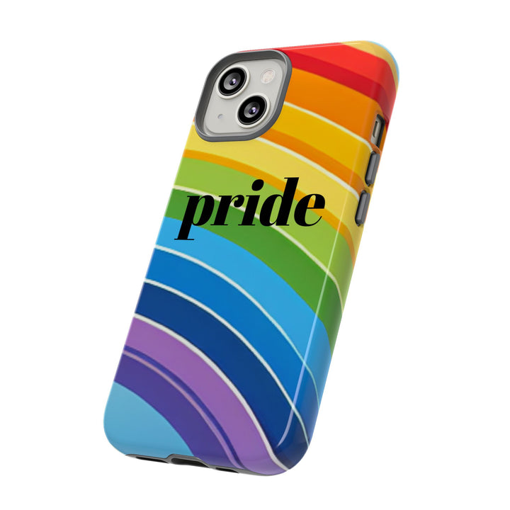 Pride Phone Case - Rainbow Gradient, LGBTQ+ Accessory, Colorful Phone Cover, Unique Gift for Pride Month, Phone Protection