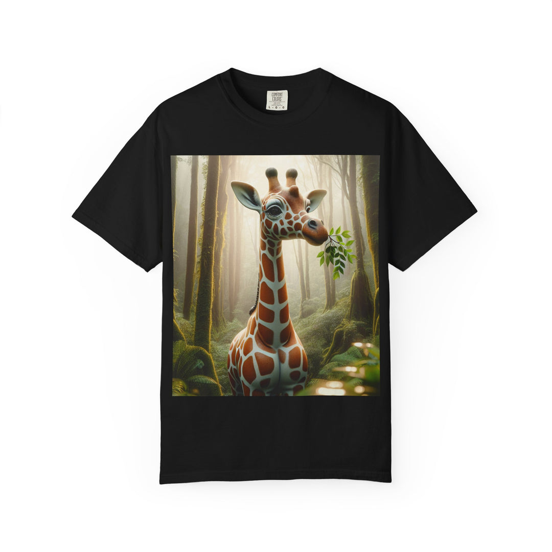 Playful Giraffe Unisex T-Shirt - Nature-Inspired Graphic Tee