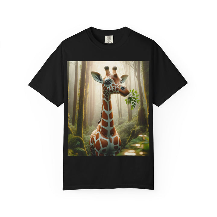 Playful Giraffe Unisex T-Shirt - Nature-Inspired Graphic Tee