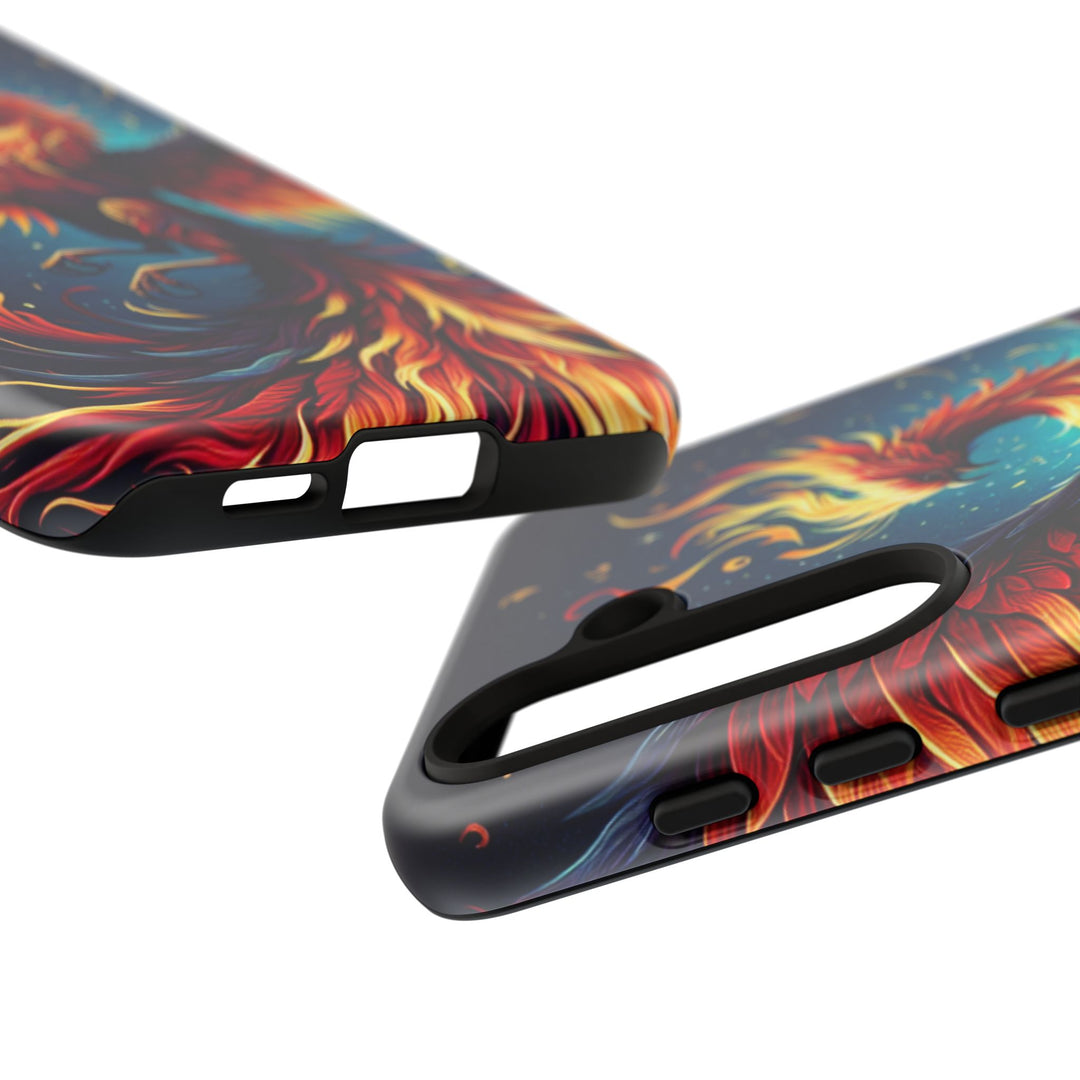 Phoenix Tough Cases - Bold Protective Phone Case with Colorful Firebird Design