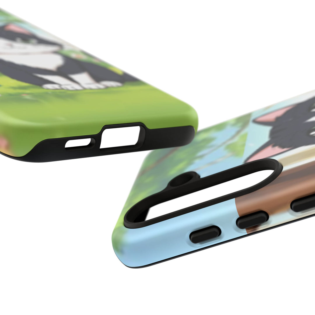 Cute Ai Cat Phone Case - Tough Cases for Animal Lovers