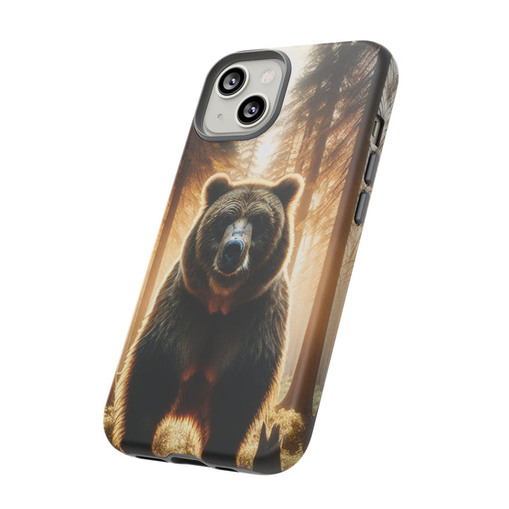 Wildlife Phone Case - Tough Cases with Bear Design, Nature Lover Gift, Animal-Themed Accessories, Eco-Friendly Tech Protection