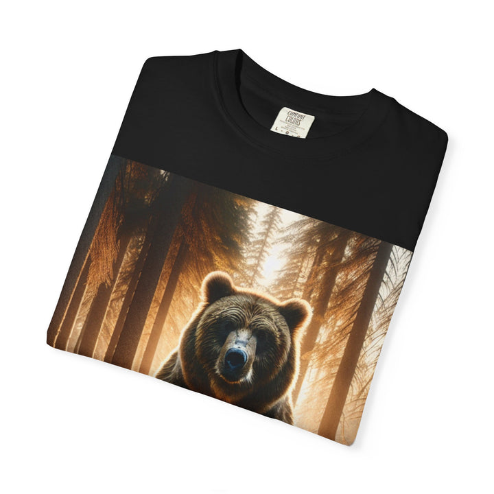 Nature-Inspired Bear Graphic Unisex T-Shirt