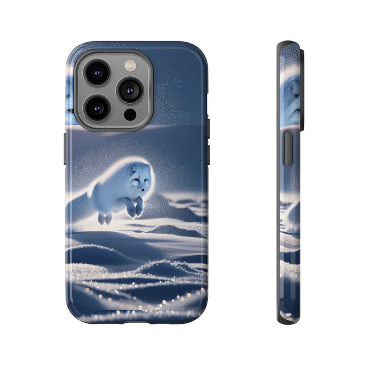Cute Arctic Fox Phone Case – Tough Protective Cover for Animal Lovers
