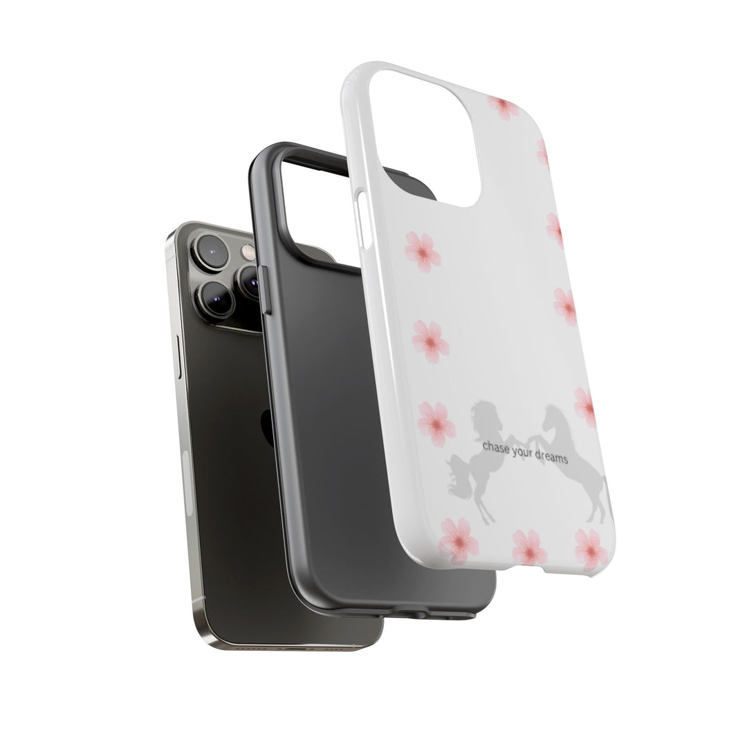 Chase Your Dreams Floral Phone Case