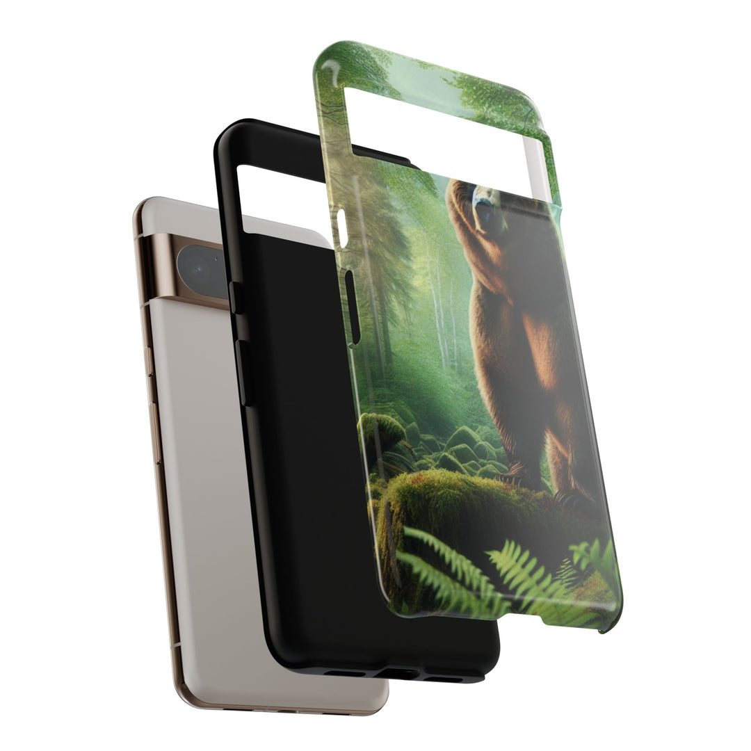 Wildlife Phone Case - Tough Bear Design for Nature Lovers