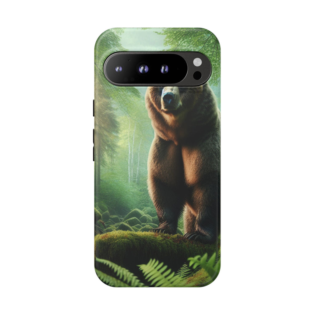 Wildlife Phone Case - Tough Bear Design for Nature Lovers