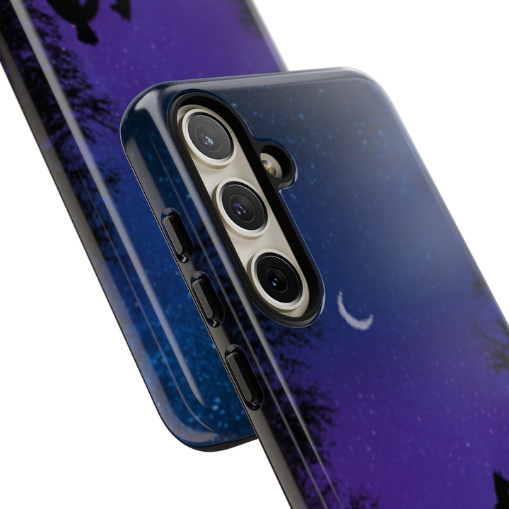 Starry Night Phone Case for Dog Lovers