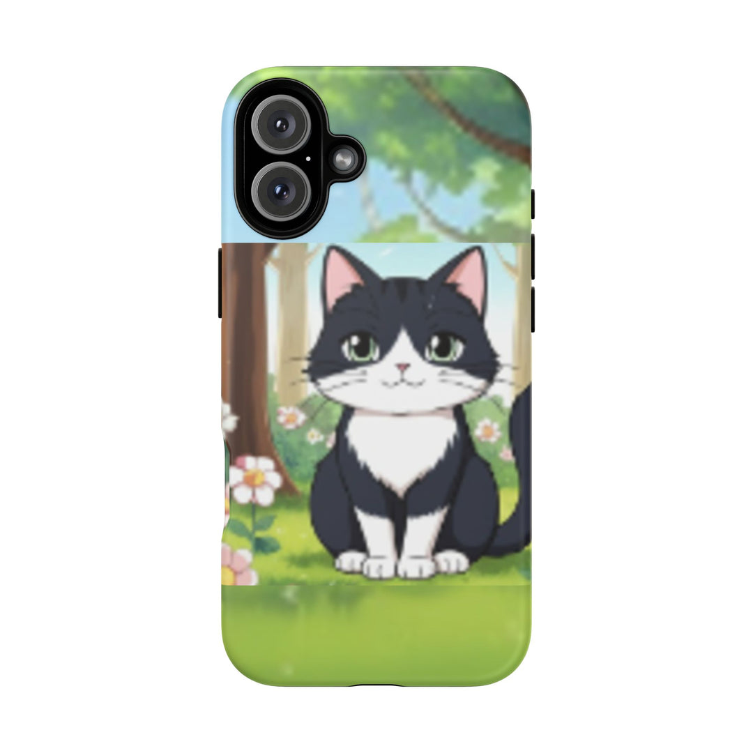 Cute Ai Cat Phone Case - Tough Cases for Animal Lovers
