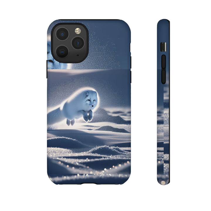 Cute Arctic Fox Phone Case – Tough Protective Cover for Animal Lovers