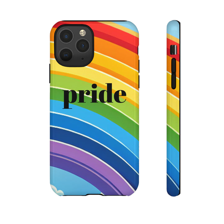 Pride Phone Case - Rainbow Gradient, LGBTQ+ Accessory, Colorful Phone Cover, Unique Gift for Pride Month, Phone Protection