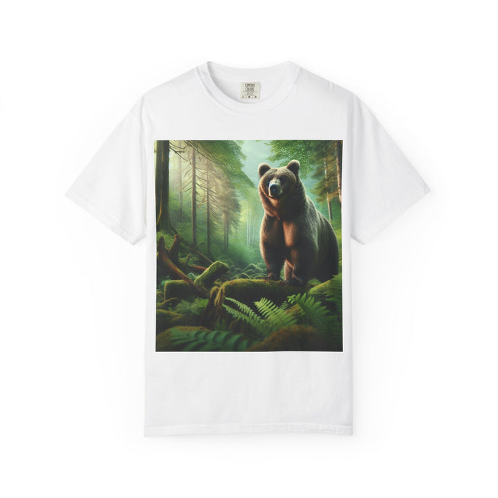 Nature-Inspired Unisex Bear Graphic Tee - Ideal for Outdoor Enthusiasts