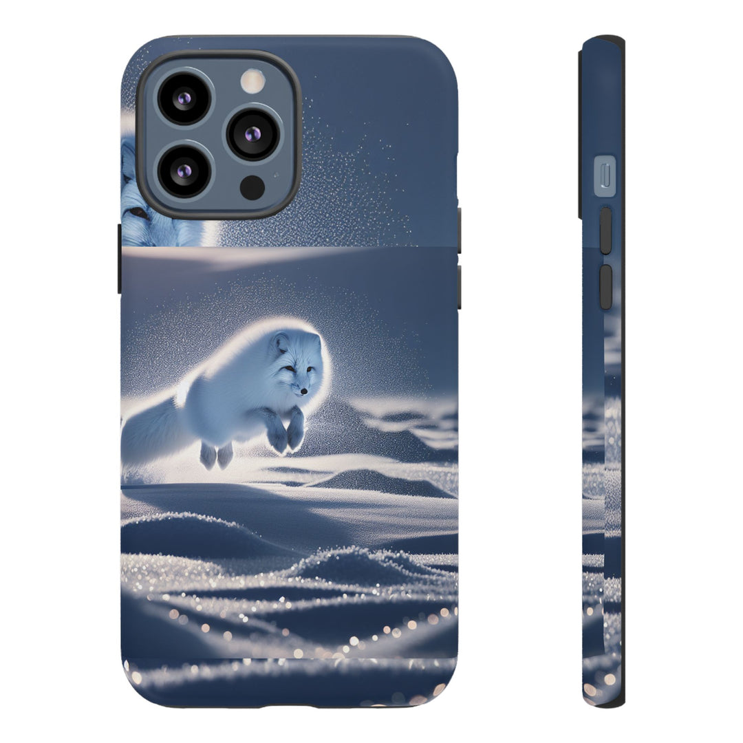 Cute Arctic Fox Phone Case – Tough Protective Cover for Animal Lovers