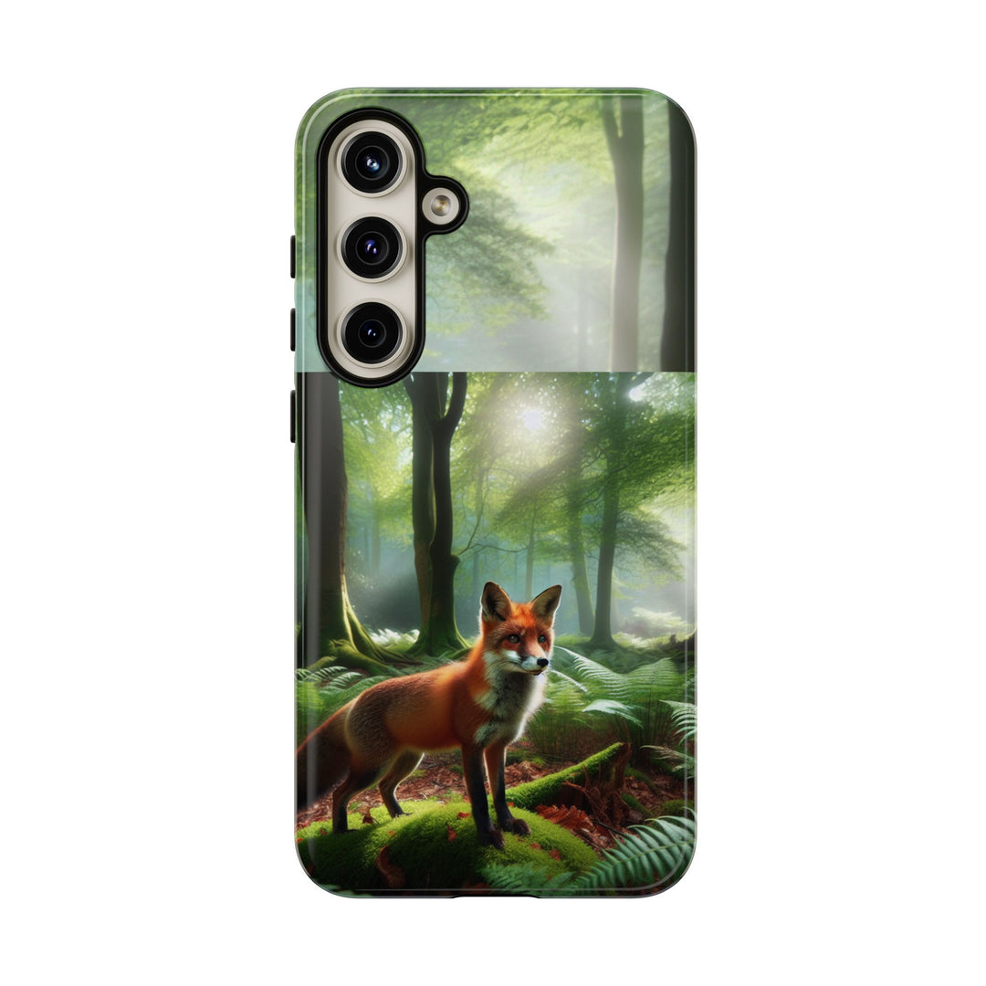 Nature-Inspired Tough Case with Fox Design