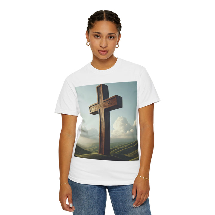 Inspirational Cross T-Shirt, Christian Clothing, Faith-Based Gift, Religious Apparel, Unisex Fashion, Spiritual Wear