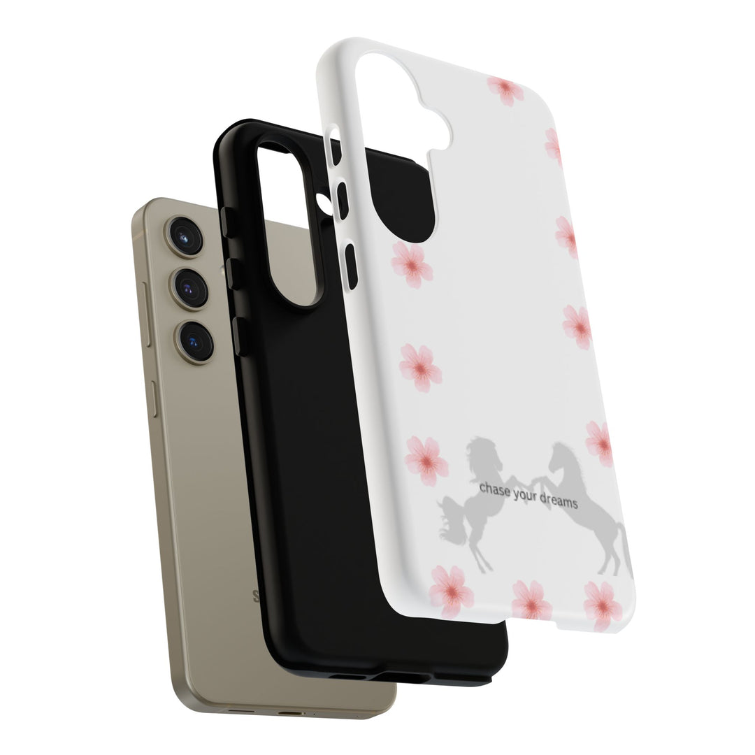 Chase Your Dreams Floral Phone Case