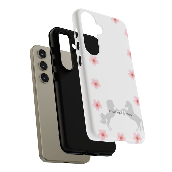 Chase Your Dreams Floral Phone Case
