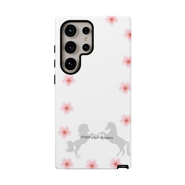 Chase Your Dreams Floral Phone Case