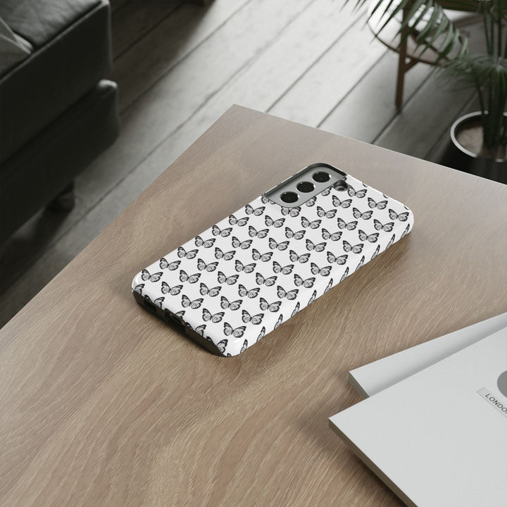 Butterfly Phone Case - Elegant Tough Case for Nature Lovers