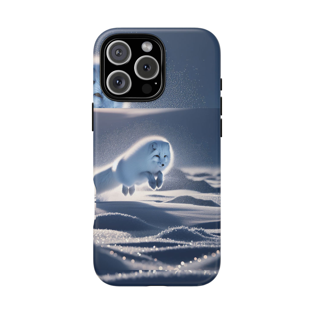 Cute Arctic Fox Phone Case – Tough Protective Cover for Animal Lovers