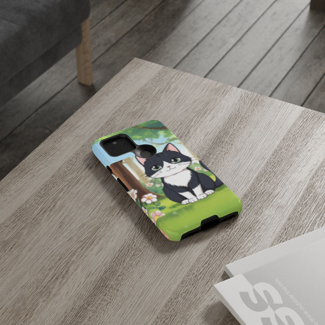 Cute Ai Cat Phone Case - Tough Cases for Animal Lovers