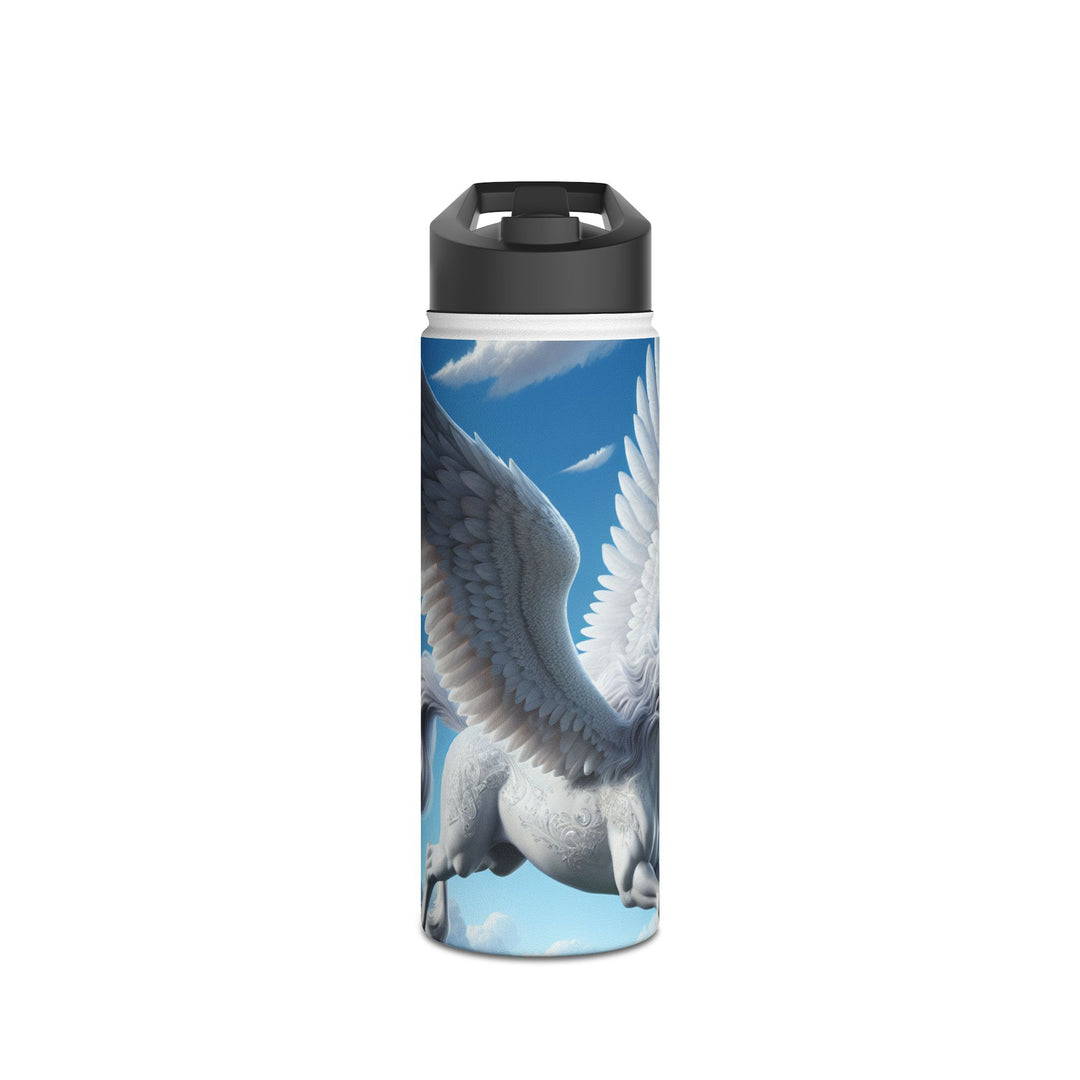 Fantasy Pegasus Stainless Steel Water Bottle - 22 oz, Ideal for Outdoor Adventures