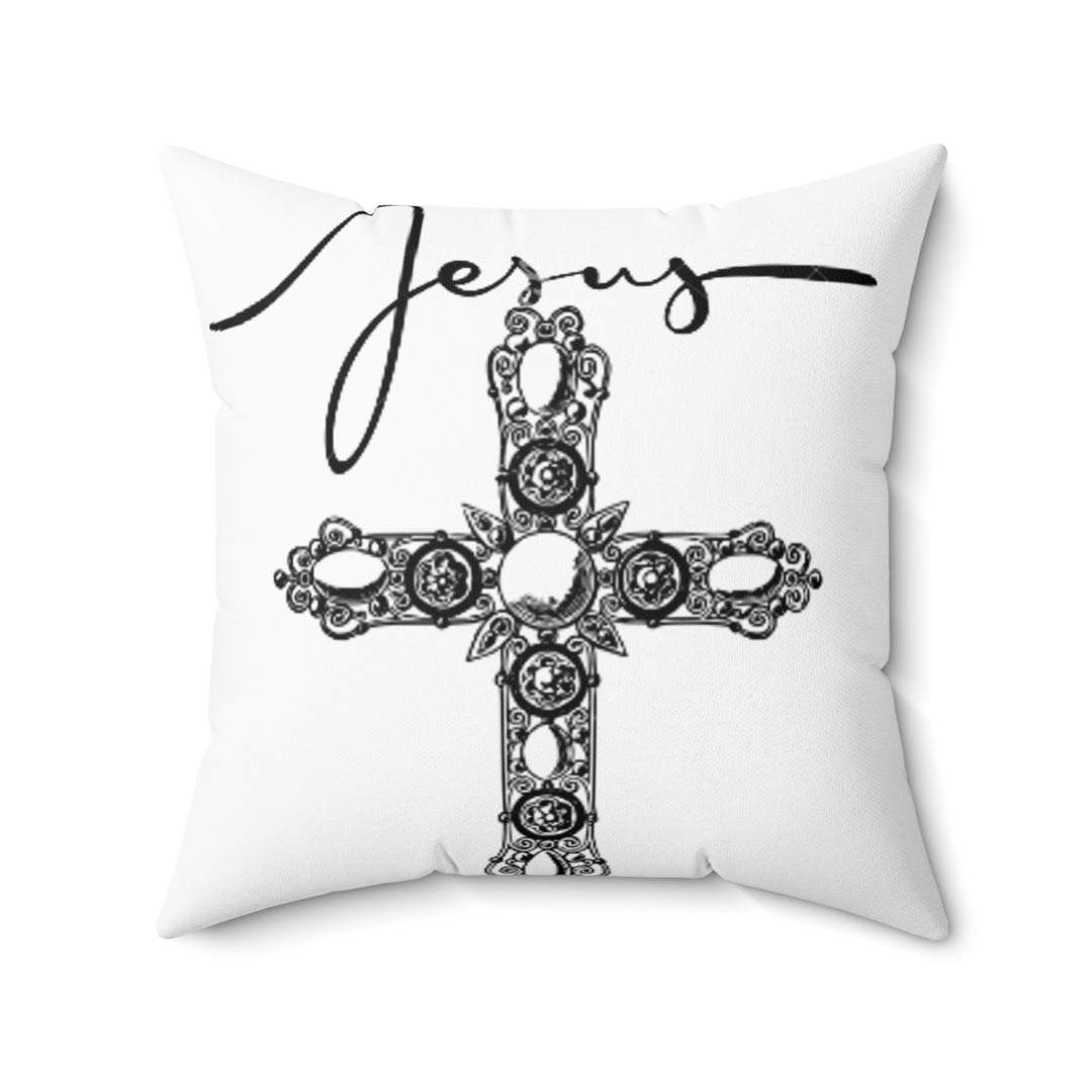 Spun Polyester Square Pillow
