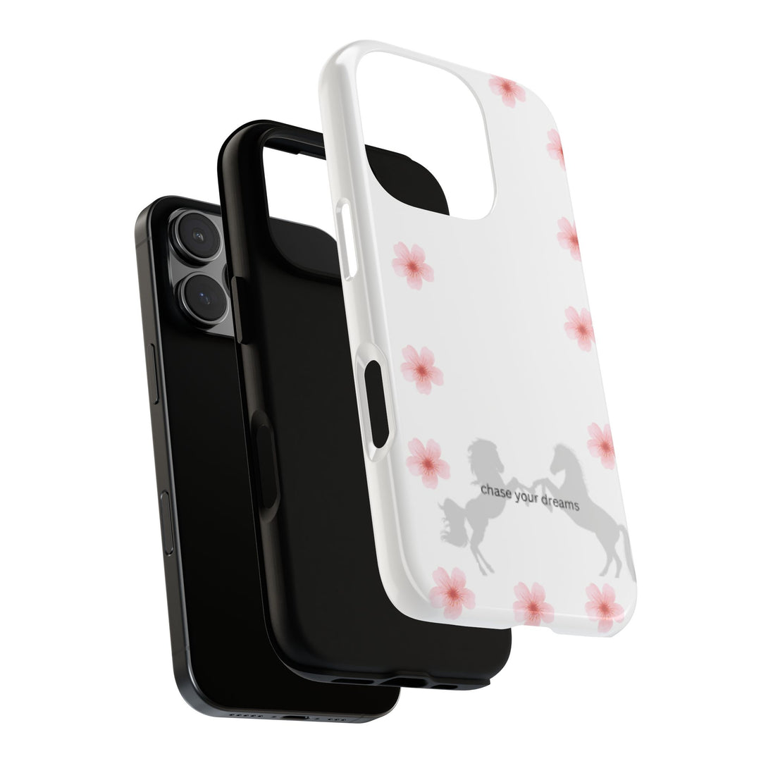Chase Your Dreams Floral Phone Case