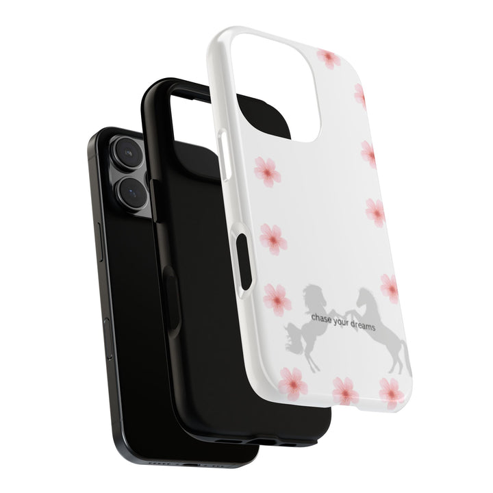 Chase Your Dreams Floral Phone Case