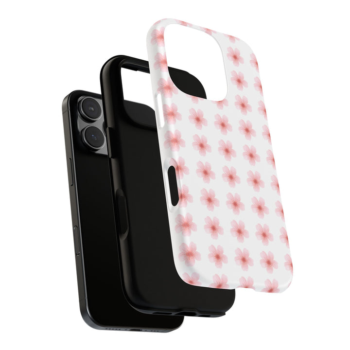 Cherry Blossom Tough Phone Case - Floral Design for Spring & Summer