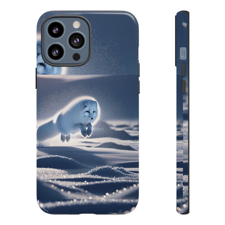 Cute Arctic Fox Phone Case – Tough Protective Cover for Animal Lovers