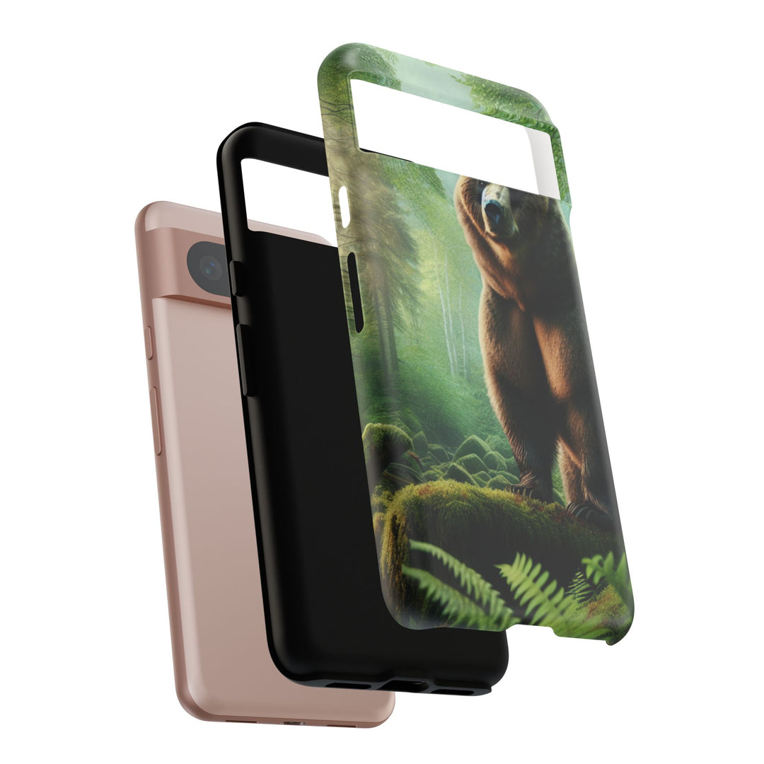 Wildlife Phone Case - Tough Bear Design for Nature Lovers
