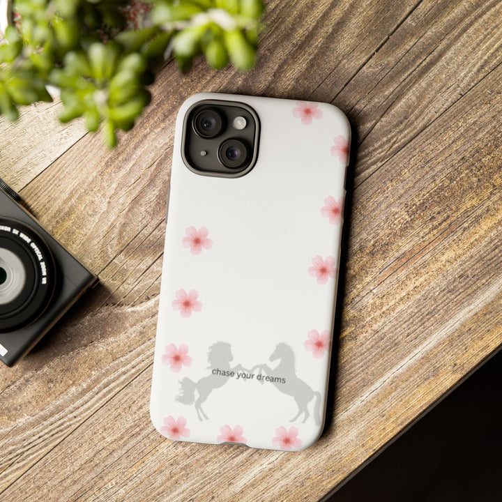 Chase Your Dreams Floral Phone Case