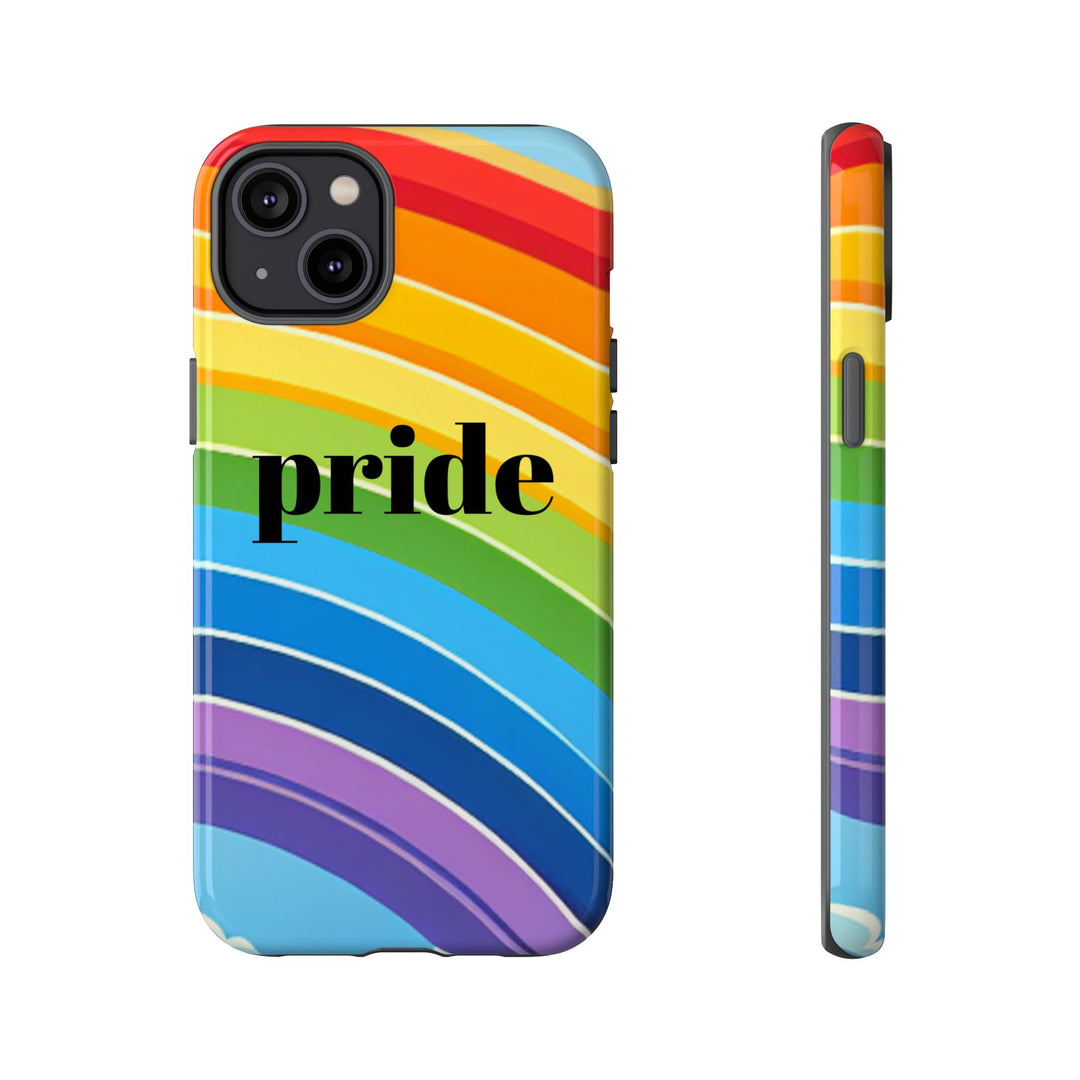 Pride Phone Case - Rainbow Gradient, LGBTQ+ Accessory, Colorful Phone Cover, Unique Gift for Pride Month, Phone Protection