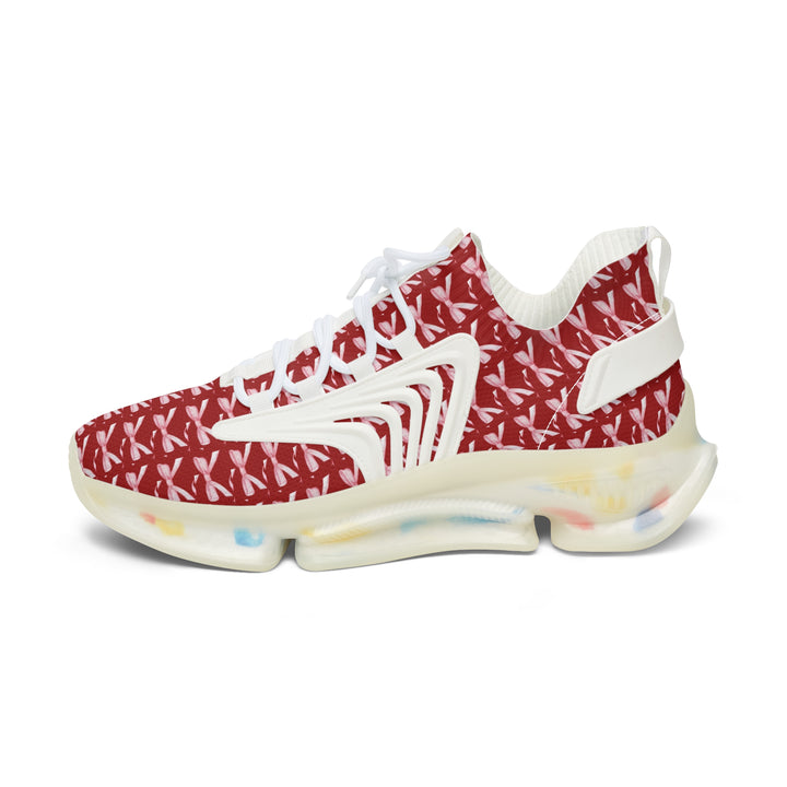 Stylish Women's Mesh Sneakers with Colorful Design