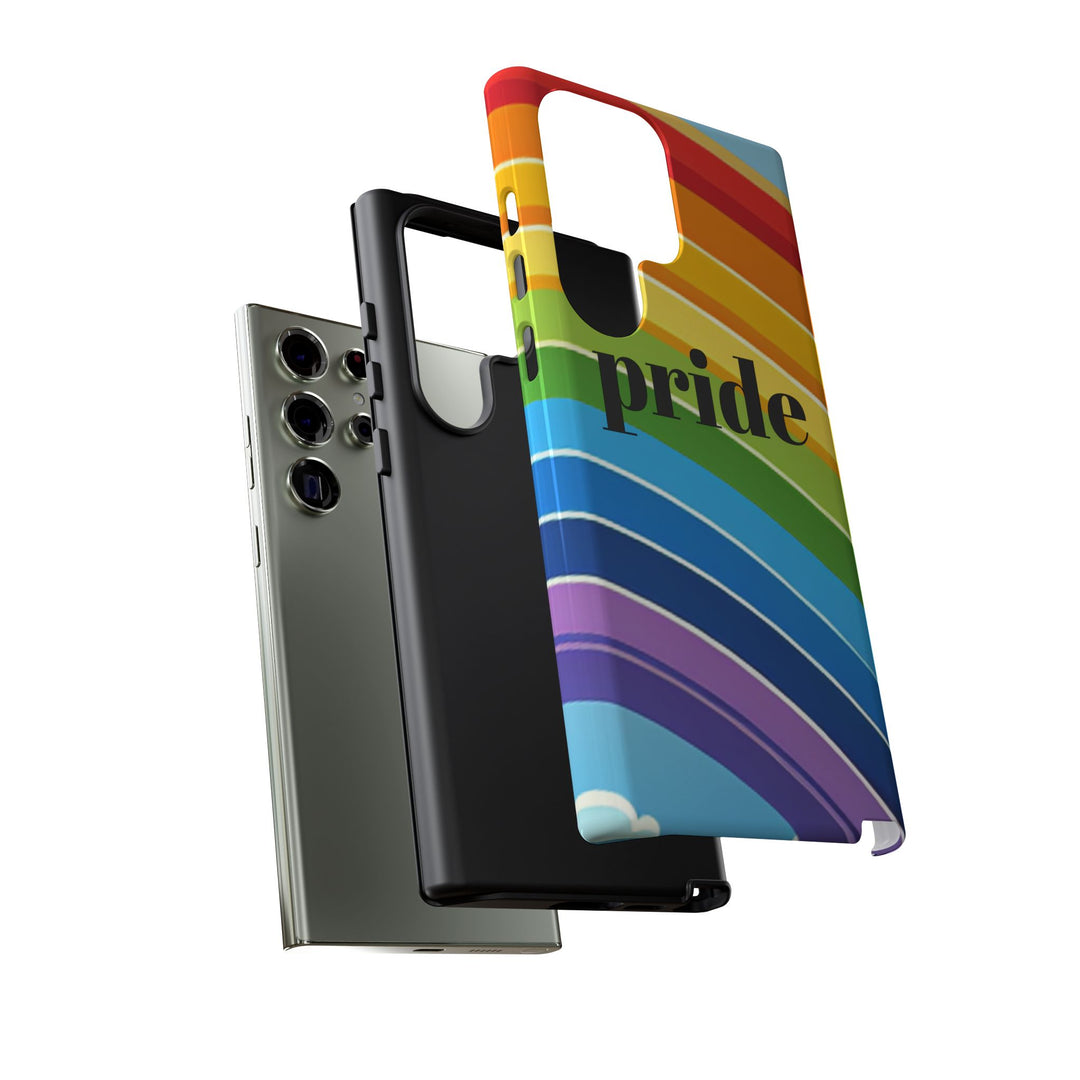 Pride Phone Case - Rainbow Gradient, LGBTQ+ Accessory, Colorful Phone Cover, Unique Gift for Pride Month, Phone Protection