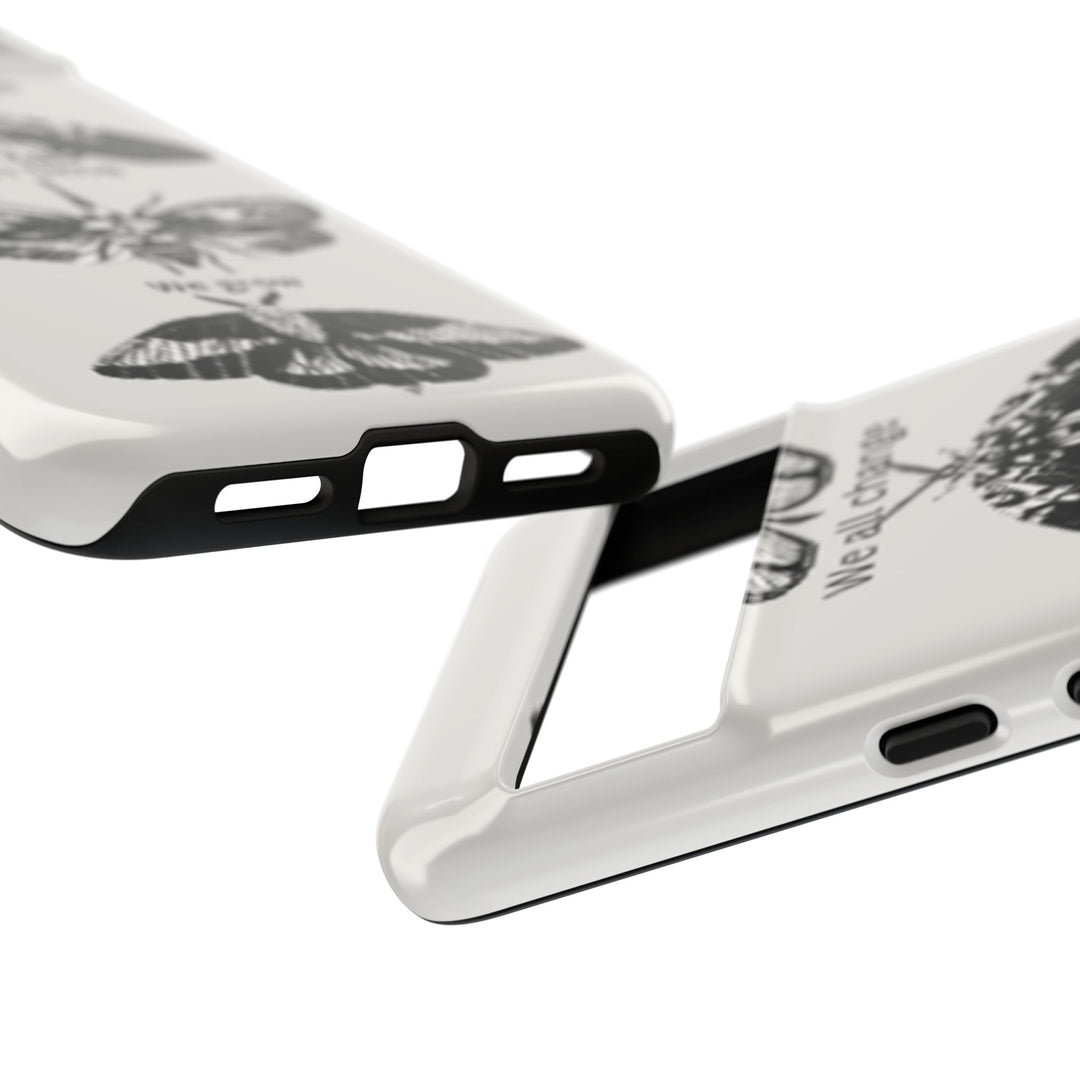 Inspirational Phone Case - We All Change With Time - Tough Cases for Nature Lovers