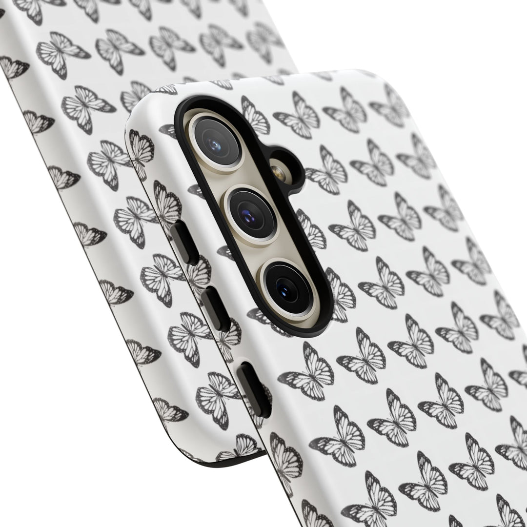 Butterfly Phone Case - Elegant Tough Case for Nature Lovers