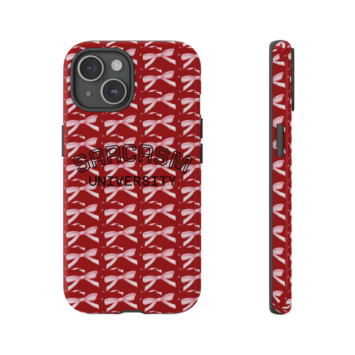Sarcasm University Phone Case - Tough & Stylish Accessory for Sarcasm Lovers