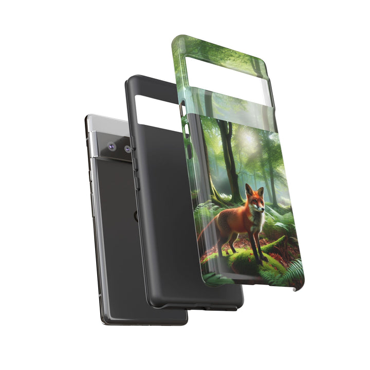 Nature-Inspired Tough Case with Fox Design