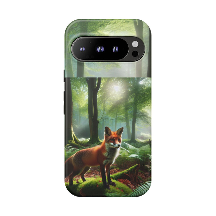 Nature-Inspired Tough Case with Fox Design